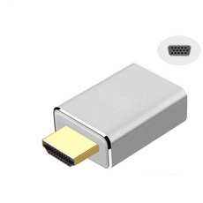 전자 컴퓨터 프로젝터용 제품 VGA HDMI 미니 소비자 호환 디스플레이 DP 오디오 변환기 어댑터 포트, HDMI-Compatib To VGA