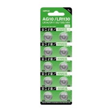 389 5 단추 LR54 개 SR1130 완구용 1 189 55V 코인 AG10 SR54 10 시계 LR1130 배터리 15 셀 알카라인 20, 5PCS, 1개