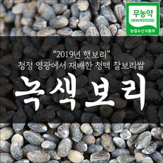 2019년 국내산 전남 영광 청맥 무농약 녹색보리 청보리 1kg 2kg 4kg, 1포, 녹색보리 청맥 - 2kg