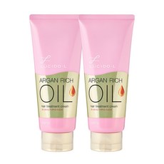 루시도엘 아르간 헤어 트리트먼트 크림 150g X 2개