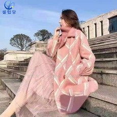 톰보이체크코트