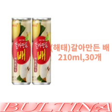 (불티나) 달짝달짝 음료수우, 30개, 210ml