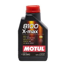 모튤 8100 엑스 맥스 0W40 합성유 엔진오일 교환 가솔린 디젤 1L, 2개, 1000ml
