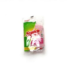 스카치브라이트 향균 삼중 양면 고운 수세미, 1개, 1개