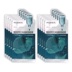 본사출고 l 메디힐 마데카소사이드 에센셜 마스크 흔적 리페어 10매 세트 l 메디힐 마스크팩