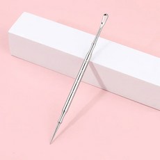 잡티 터핑 여드름 도구 바늘 Zit 추출 포퍼 블랙헤드 제거 5pc 트리트먼트 1 리무버 화이트헤드 코 얼굴, D