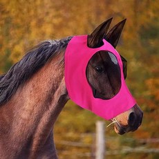 에버 호스 부티크 플라이 마스크 UV 보호를 위한 부드럽고 편안한 신축성과 눈과 귀를, Pink, 1개