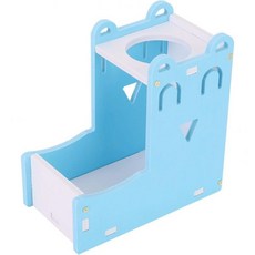 Hamster Water Bottle Stand 2 in 1 Hanging Rat Auto Dispenser Small Animal Drinking Bottle Food Cont, 1개