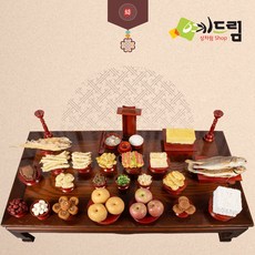 (예드림) 경상권 실속상 제사 음식 상차림 4-5인용 기제사 제사상차림 제사음식 차례음식, 2개