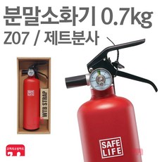 세이프라이프 분말형 Z07 차량용 소화기 레드, 700g, 1개