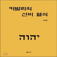 새책-스테이책터 [카발라의 신비 열쇠]-김태항 지음, 카발라의 신비 열쇠