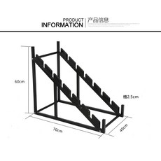 스탠드진열대 타일 진열대 나무 바닥 석재 600 800타일 벽돌 샘플 안내판 전국, T01-8단 택배, 1개