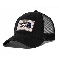 The North Face Men 's Mudder Trucker Hat w / Logo Patch TNF Black / Berkeley Ca