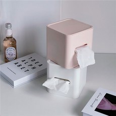 사각티슈케이스 두루마리 휴지 케이스 롤 화장지 디스펜서(0234EA), 휴지케이스 (화이트)