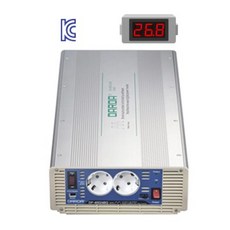 [당일] DP-40024BQ DC24V 4000W (4KW) 피앤케이하이테크 다르다 계단파 차량용인버터, 1개