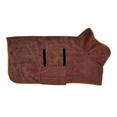 목욕 가운 애완 동물 건조기 초흡수성 수건 중형 빠른 건조 고양, B.XL for pet 35-45kg, 3.brown, 1개