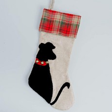 ALLYORS 고양이 크리스마스 스타킹 반려동물 크리스마스 스타킹 고양이 .. 정품보장, 1pcs, Dog-1, 1개