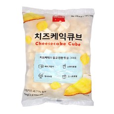 썬리취 치즈케이크 큐브 1kg (아이스박스 배송)