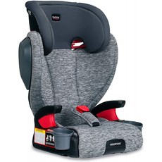 Britax Highpoint 2 단계 벨트 위치 조절 부스터 카시트-하이 백 및 백리스-3 레이어 충격 보호-40 ~ 120 파운드 아셀, 단일옵션