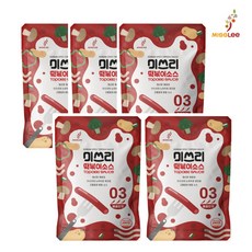 미쓰리 떡볶이소스 ( 02보통맛) 50g x 3봉, 3개
