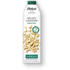 Elmhurst 엘름허스트 언스위트 캐슈넛밀크 946ml 6개 - Unsweetened Cashew Milk, 1개, 1ml
