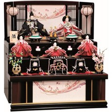 1717260 히나마츠리 인형 헤이안 도요히사 수납 장식 3단 결채 히나인형 3개월인형 HI-066 p29, 1개