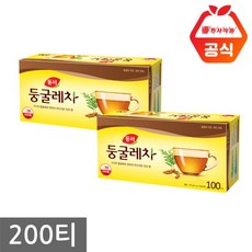 [동서식품] 동서 둥굴레차 100T+100T 총200T, 1.2g, 100개입, 2개