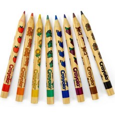 굵은나무색연필