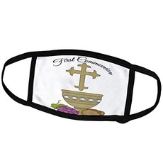NMT 3Droose 첫 영성체 크로스와 카리스 일러스트 - 페이스 커버 (FC_222495_3) [Small] - P042708L1NVBG30, Small