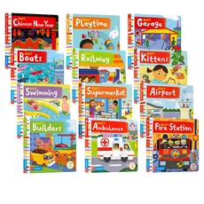 campbell busy books series 12권 세트 영유아 영어 원서 조작북