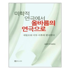 미학적연극에서올바름의연극으로