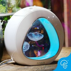 애완용 해파리어항 해파리 키우기 가정용 수족관 소형 어항 관상어 물멍 LED 거실, A. 4L