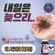 탈모에좋은영양제 탈모영양제 비오틴 탈모 모발영양제 바이오틴 비오틴영양제 탈모예방 맥주효모 함유 맥주효모비오틴 탈모치료 여성탈모 여성탈모영양제 탈모치료제 원형탈모 여성모발영양제 모발강화 탈모에좋은비타민 머리안빠지는약 여성탈모치료제, 1box, 더 시크릿 비오틴