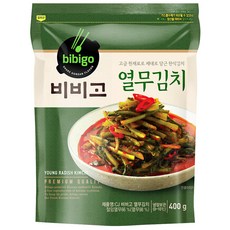 비비고 cj 열무김치 400g, 1개