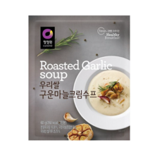 청정원 우리쌀 구운마늘크림수프, 60g, 20개