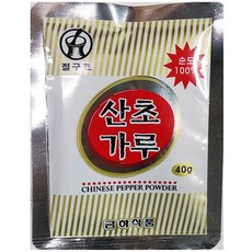 산초가루 금하 40g X 100개 산초분말 대용량 업소용