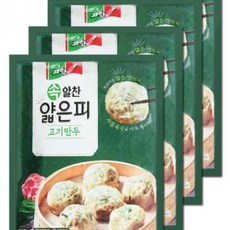 해태 속알찬 얇은피 고기만두320g x 4봉, 320g, 4개