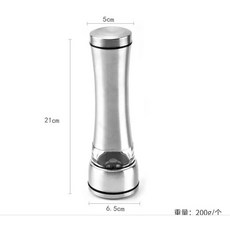 주방 허브 도구 수동 세라믹 코어 후추 참깨 향신료 분쇄기 조미, 1개