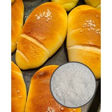 소금빵 시오빵 프레첼 펄 솔트 소금 500g, 1개