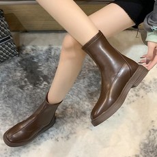 굽없는앵글부츠