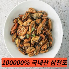 국내산 건조 반건조 손질 세척 홍합살 500g 남해안 삼천포, 1개