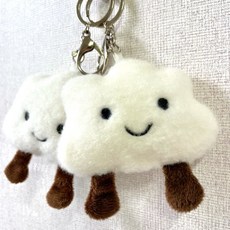 구름 인형 키링 열쇠 가방고리 몽글몽글 귀여운 키링