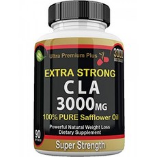 CLA 3000mg Super Strength Ultra Premium Plus. Highest Potency Conjugated Linolei, 단일상품, 단일상품