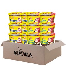 [위드박스] 오뚜기 컵밥 12개세트 (춘천닭갈비덮밥6P+전주식돌솥6P), 12개, 310g