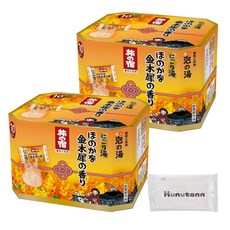 여관 약용 탄산 입욕제에 갈탕 은은한 금목서의 향기 금목서 10정 2박스세트 + Kunutonn 오리지널 로고 삽입 h 물티슈 포함, 2개