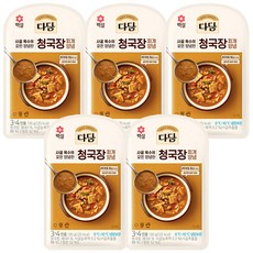 CJ제일제당 [CJ제일제당] 다담 청국장찌개양념 130g x 5개