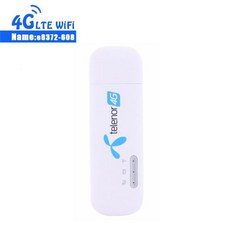 화웨이 E8372 E8372h-608 LTE USB Wingle LTE 범용 4G 와이파이 모뎀 동글 자동차 와이파이 + 2PCS 4G 안테, 한개옵션0