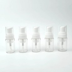 버블용기 거품용기 30ml 휴대용 여행용 추천, 5개