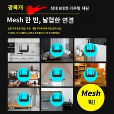 머큐리 AX5400 와이파이6 풀 기가 무선 공유기 기가 가정용 고속 풀커버 서브루트 머큐리 듀얼밴드 5G 게임 대형 mesh X541G, 스탠다드 패키지, AX5400 기가인터넷 선 X541G 증정 - 머큐리공유기