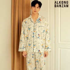 커플잠옷긴팔디즈니